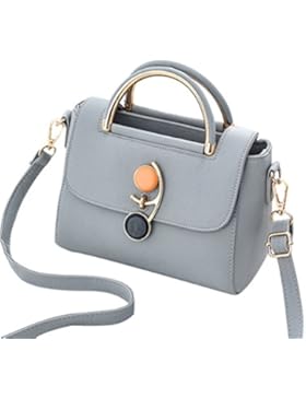 WanYang Mode Trends Feste Farbe Weiche PU Leder Handtasche Umhängetasche Freizeittasche Shoppingtasche Für Damen