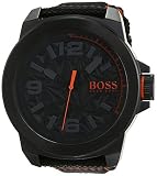 Hugo Boss Orange Herren-Armbanduhr Quartz Analog mit schwarzem Nylonarmband 1513343