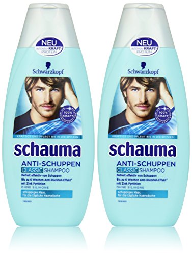 Schauma Anti-Schuppen Classic Shampoo, 2er Pack (2 x 400 ml)