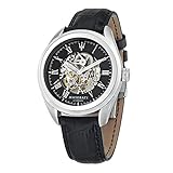 Material correa: piel Maserati Reloj Analógico Automático para Hombre con Correa de Cuero - R8871612001