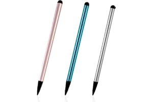 Swiftctrl Pack med 3 pekpennor för 2-i-1 Universal, Magnetisk pekpenna med hög precision kompatibel med de flesta pekskärmar iPhone/iPad/Samsung/Lenovo/Microsoft/Huawei/Xiaomi