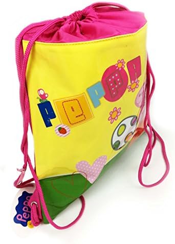 Official Large Peppa Pig Kids Childrens Gym Swim Shoe Sports Bag