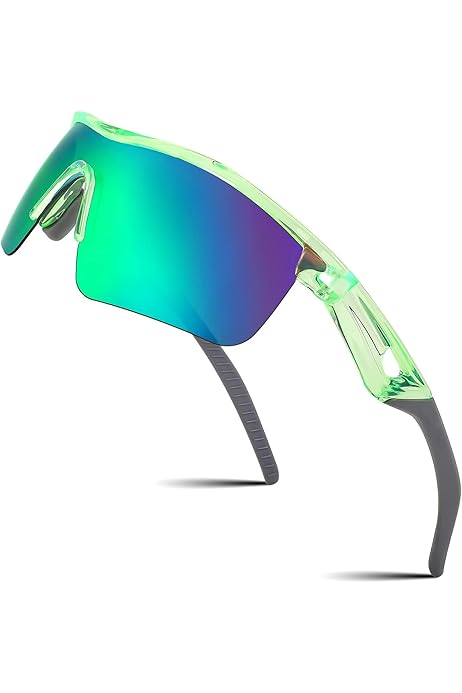 Occhiali Sportivi Polarizzati Per Bambini - UV400, Per Ciclismo, Tennis, Corsa 5-16 Anni - Foto 5