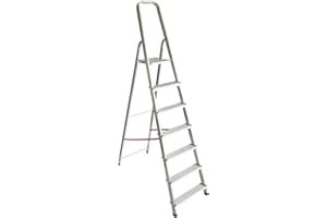 Homelux 825024 Escalera Domestica Peld.08 cm, 7 Peldaños, 5.6 kg