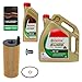 Produktbild 1x Ölwechsel Set - BOSCH ÖLFILTER + 6 L CASTROL EDGE FST 5W-30 LONGLIFE BMW 1-ER F20 F21 116 d - 125 d 3-ER E90 E91 E92 E93 316 d - 320 d F30 F31 F34 316 d - 325 d 4-ER F32 420 d 5-ER F10 F11 518 d - 525 d F07 520 d X1 E84 16 d - 25 d X3 F25 18 d 20 d MINI MINI R55 R56 R57 R58 R59 R60 Cooper D SD;