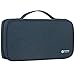 Price comparison product image Simboom CD Bag 96 Disc Capacity, Portable CD Storage Case DVD VCD Blu-Rays Storage Bag Wallet Organizer for Car, Home, Office and Travel, Blue