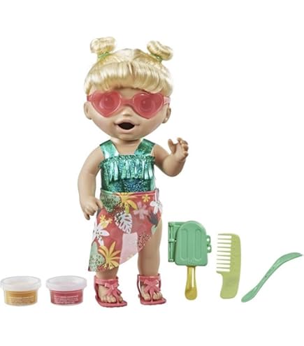 Baby Alive Harper Hugs Marche A 4 Pattes Poupée électronique De 27 Cm Marchant A 4 Patt