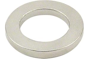 FIRST4MAGNETS Aimant Anneau Samarium Cobalt Pour Moteurs, Moteurs Électriques, Machines Turbo et Capteurs - 40mm O.D. x 25mm I.D. x 5mm D'Épaisseur - 11,4kg de Traction