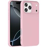 URUCHI iPhone 18 Pro Max / 17 Pro Max ile Uyumlu Kılıf, İ&ccedil;i Kadife Kaplamalı İnce Sıvı Silikon Tam Koruma Yumuşak Jel Silikon