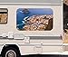Produktbild 3D Autoaufkleber Meer Teneriffa Spanien Wasser Wohnmobil Auto KFZ Fenster Motorhaube Sticker Aufkleber 21A377, Größe 3D sticker:ca. 45cmx27cm