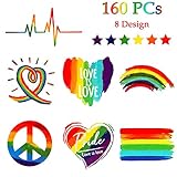 GARANTÍA DE CLIENTE FELIZ - Tenemos un servicio al cliente amigable. Si tiene alguna pregunta sobre el tatuaje temporal de Gay Pride Rainbow Stickers, contáctenos directamente por correo electrónico, le garantizamos el reembolso.