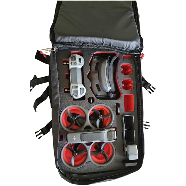 Custodia Per DJI Avata 2/GOGGLES 3/RC MOTION 3, Borsa Rigida Di Immagazzinamento H 1258479