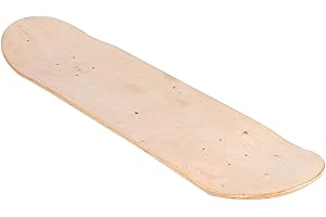 Youyijia Skateboard Deck 7 Ply Maple Wood Stain Blank Skate Board Decks 8 Inch for Kids Boys and Girls DIY Design