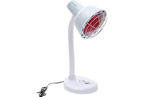 Donened – 275 W infraröd lampa röd ljus lampa värmelampa infraröd lju för smärtlindring, muskelavslappning