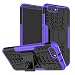 Produktbild GOGME Huawei Honor View 10 Hülle, Rugged TPU/PC Hybrid Armor Schutzhülle. Anti-Scratch PC Rückwand Schale + Stoßfeste TPU Innenschutzabdeckung + Faltbarer Halterungen, Lila