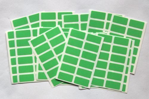 coloured self adhesive labels