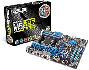 Asus M5A97 PRO Motherboard (Socket AM3+, DDR3, ATX, Auto Tuning - Auto System Level Up)