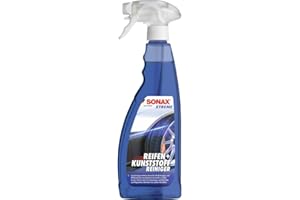 ‎SONAX SONAX Xtreme Reifen+Kunststoff Reiniger (750 ml) Spezialreiniger für Reifen und unlackierte Kunststoffteile außen zur Entfernung von Schmutz und Rückständen von Pflegemitteln | Art-Nr. 02694000