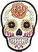 Produktbild Aufnäher für Jacken Aufnäher Aufbügler Patches Sticker Mexiko Sugar Skull tattoo Biker Rockabilly 6 x 9 cm