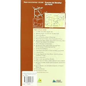 Puertos beceite/ els ports - mapa excursionista
