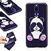 Produktbild Ooboom® Huawei Mate 10 Lite Hülle TPU Silikon Matt Gummi Gel Weich Handy Tasche Case Cover Flexibel Ultra Dünn für Huawei Mate 10 Lite - Panda