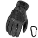 Produktbild MECHANIX WEAR FASTFIT Einsatz-Handschuhe, optimale Passform, atmungsaktiv & Touchscreen fähig + Gear Karabiner in Coyote & Multicam Größe: S, M, L, XL (S, Schwarz)