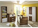 Babyzimmer Wiki 4-teilig Walnuss