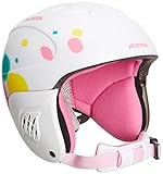 Alpina Kinder Skihelm Carat L.E., White Dots Matt, 54-58,...