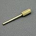 Gold Tone Nail Manicure Rotary Carbide File Drill Bit For Nail Drill Machine