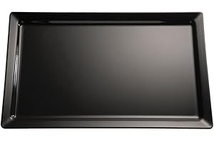 APS GF125 Melamine Tray, Pure Black