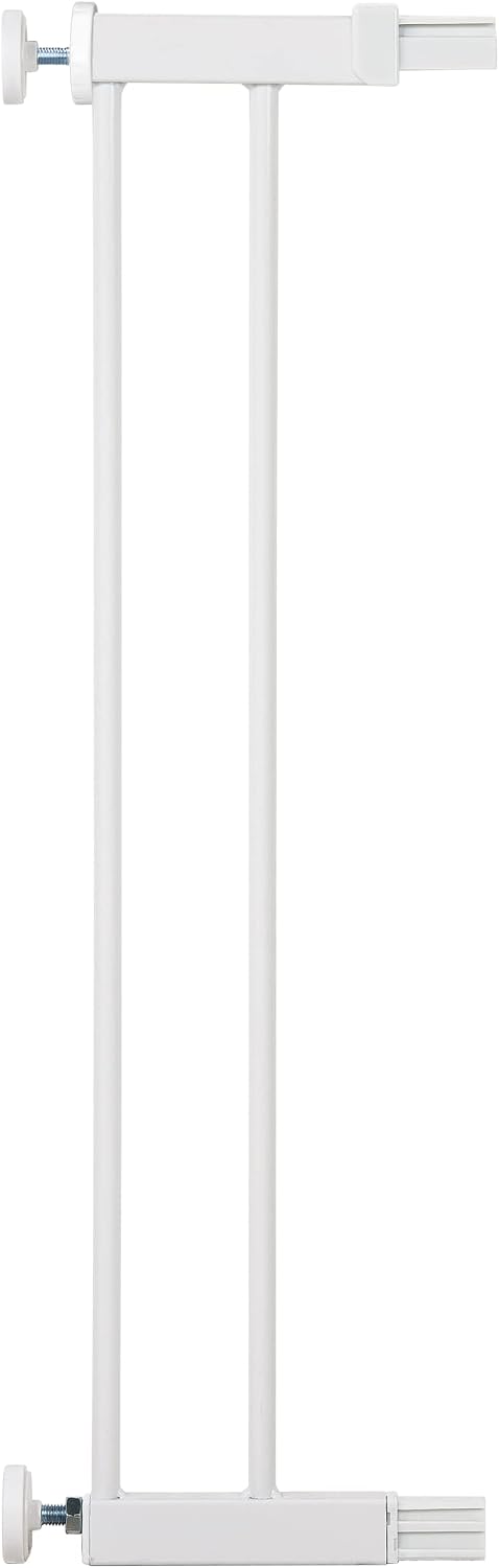 Safety 1st Easy Close Extensión Barrera Metálica 14cm, Sin Taladros, Extensión Valla Seguridad Infantil, Fácil Instalar, Ampliación Barrera Seguridad Niños Escalera, Ajuste a Presión, Blanco