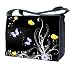 Produktbild Luxburg uk-nb-sb-25289–17–01–06 Design Messenger Tasche für 17 Laptop mit Schultergurt – Magic Pflanze und Schmetterlinge