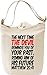 Produktbild The Next Time Devil Reminds Your Past Slogan Leinwand Tagestasche Canvas Day Bag| 100% Premium Cotton Canvas| DTG Printing|