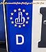 Nummernschild Plakette Stinkefinger Mittelfinger Aufkleber Auto Kennzeichen Europa Plakette
