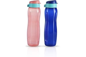 Tupperware Aquaslim 750 ml Water Bottle 2 pcs