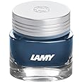 LAMY T53 380 30 ml Fountain Pen Ink Bottle Box Pack | Clean Lines & Minimalistic Design | Delivers An Exceptional Color Intensity | Benitoite - Dark Blue Crystal Ink, Pack Of 1
