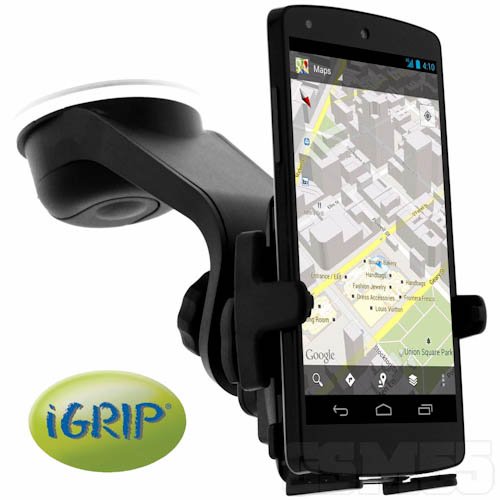 Preisvergleich Produktbild iGrip HRX Kit Gerätehalter Schwarz für Smartphones (T5-18100)