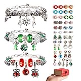 ✍Ocasión: DIY Pulsera para niñas, damas, aniversario, compromiso, eternidad, promesa, boda, fiesta, navidad y su hijo. La pulsera del encanto es perfecta para todas las ocasiones y festivales.