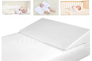 BUY ALL HERE Universal Baby Nursing Pillow, Multi-Purpose Support for Feeding, Tummy Time, Ergonomic Design, Removable Washable Cover, Made in UK (60X33X7.5 CM)