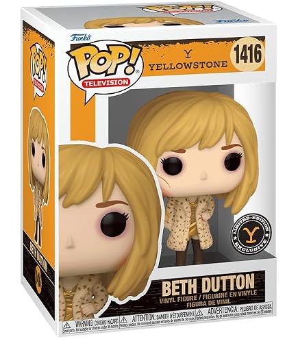 Funko Pop! Yellowstone – Teeter Vinylfigur, Ca. 9,5 Cm, Offizielle Sammlerfigur