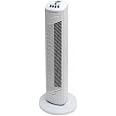 Orbegozo TW 0745 Ventilateur Colonne Oscillant 45W - 3 Vitesses, Minuterie, Silencieux Blanc