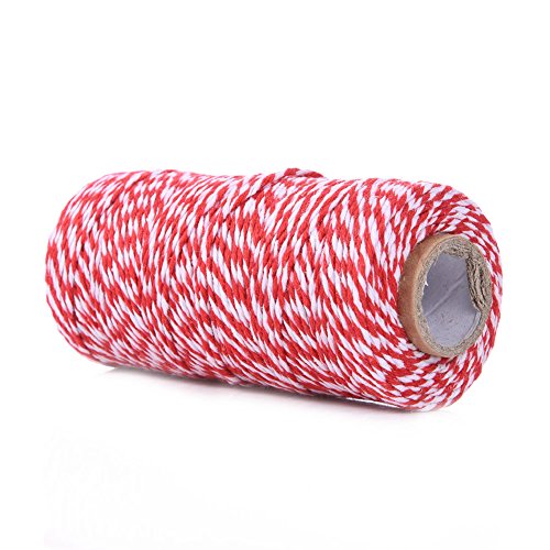 100M Länge Juteschnur Leinen Garten Kordel Bastelschnur für Gartenarbeit/Bateln/Geschenk Packing LianLe - 3