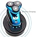 Produktbild Rasierer Herren, PERZCARE Rasierapparat mit Wireless Ladegerät - 4 in 1 Elektrorasierer - 3D Touch Elektrisch Rasierer IPX7 Wasserdicht