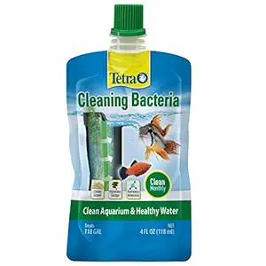 Tetra Cleaning Bacteria 4 Ounces, for A Clean Aquarium and Healthy Water, (Model: 77997)