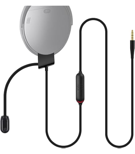 Microphone BoomPro Pour Casque Bose - Compatible PS4, Xbox, PC Avec Contrôle Volume