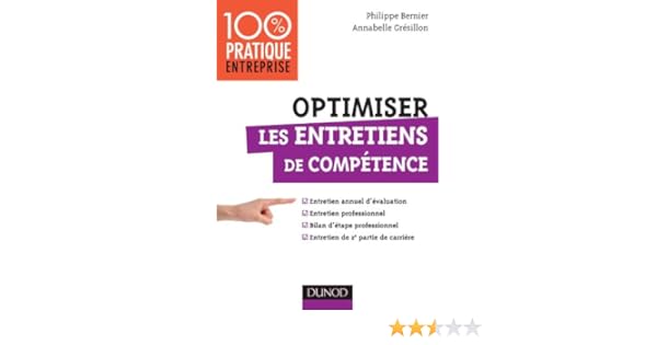 Amazon Fr Optimiser Les Entretiens De Competence