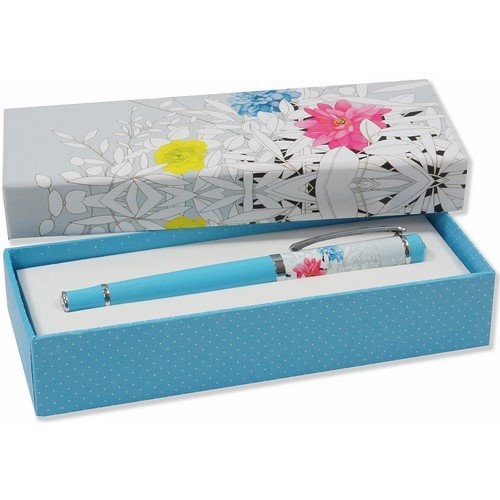 Preisvergleich Produktbild Modern Floral Roller Ball Pen (Rollerball Pen)