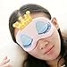 Velishy(TM) Padded Shade Rest Relax Crown Shape Sleep Mask Blindfold