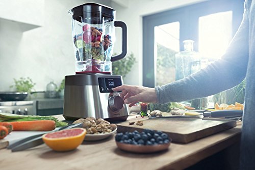 Philips HR3865/00 Power Standmixer Innergizer, 45000 U/min., ProBlend Extreme Technologie, 2000 W, edelstahl - 5