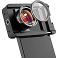 APEXEL Macro Lens for iphone 14 pro,100mm Mobile Phone Lens+CPL Filter Phone Macro Lens Attachment for iphone/Samsung Galaxy/Oneplus